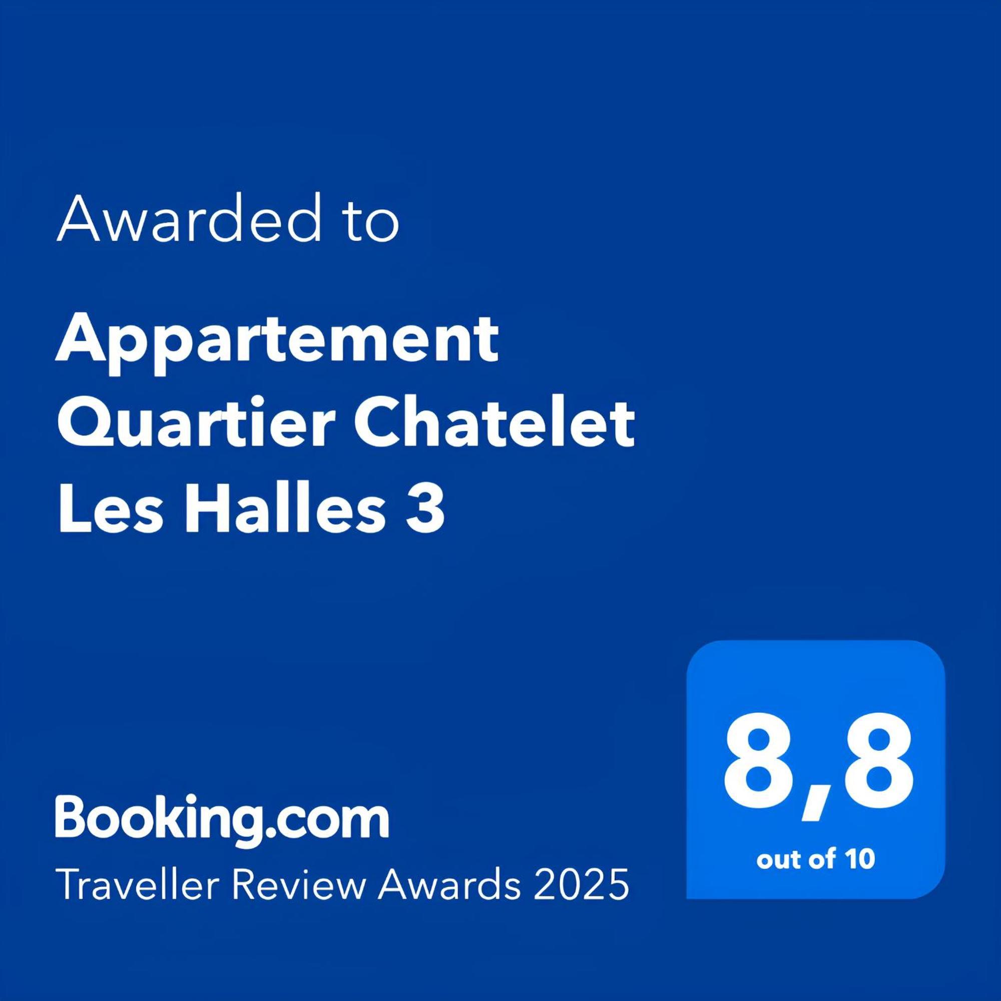 Appartement Quartier Chatelet Les Halles 3 Free Netflix Париж Екстер'єр фото